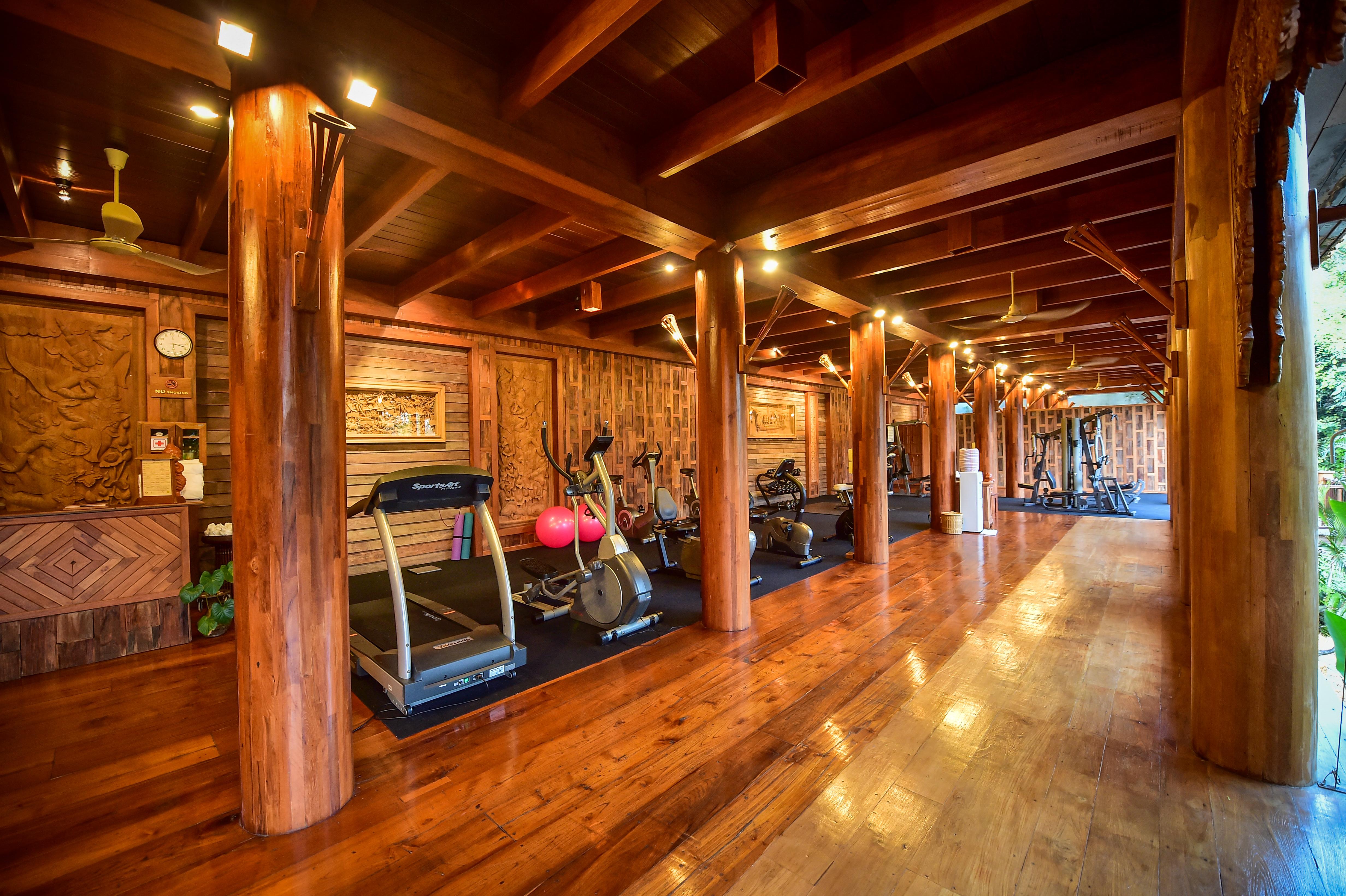Santhiya Koh Phangan Resort&Spa - SHA Extra Plus Bagian luar foto The gym at the Four Seasons Resort