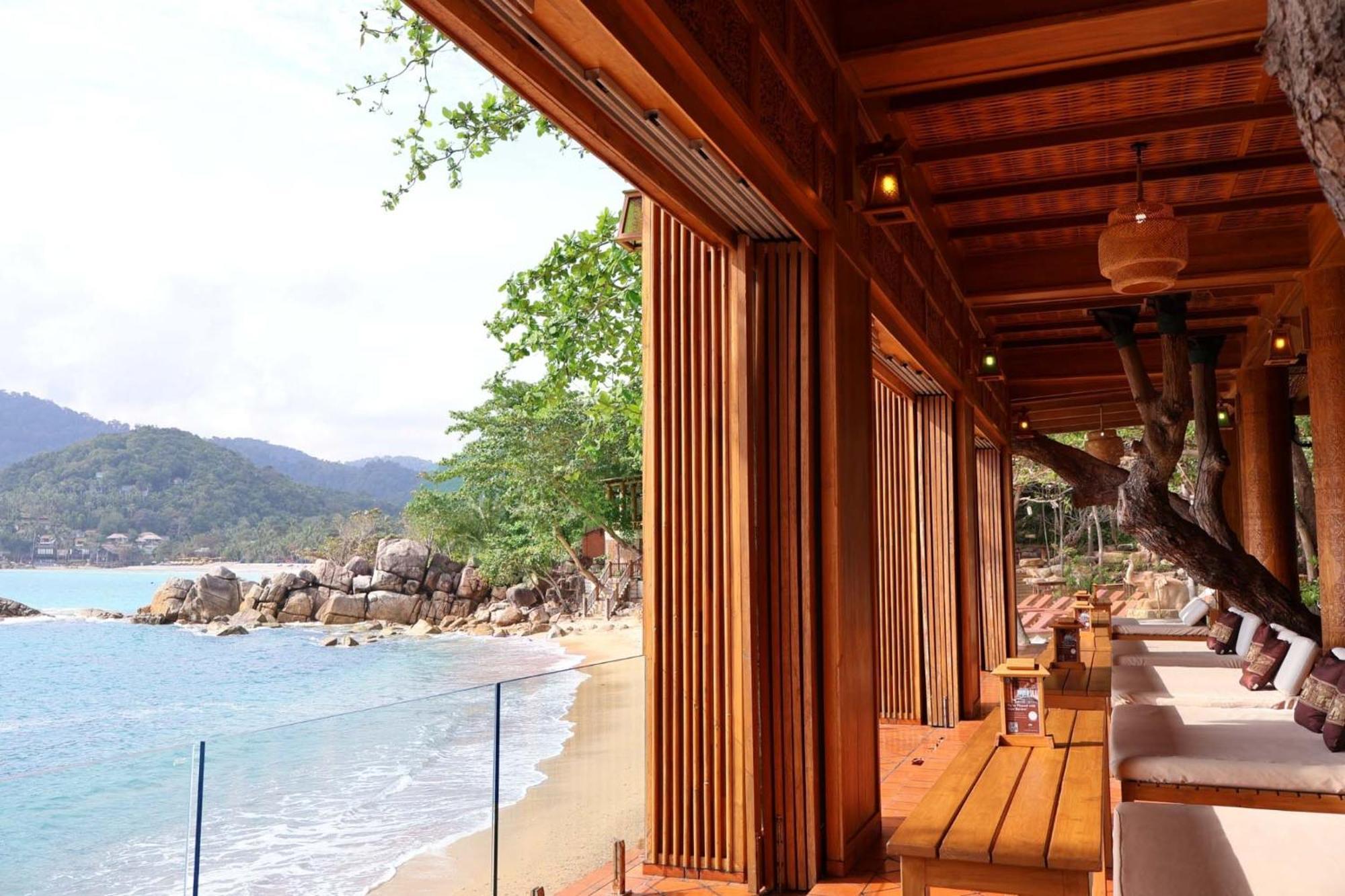 Santhiya Koh Phangan Resort&Spa - SHA Extra Plus Bagian luar foto The beach at the resort